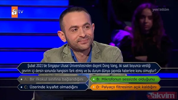 Kim Milyoner Olmak İster'de Kenan İmirzalıoğlu'nu duygulandıran 1915 Çanakkale Köprüsü sorusu: Asla unutturmamamız lazım - 41