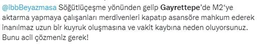 İstanbullunun ulaşım çilesi bitmek bilmiyor! Gayrettepe metro istasyonunda tepki çeken görüntü-4
