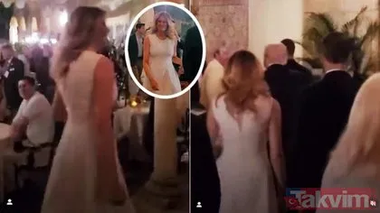SON DAKİKA: Melania Trump ortaya çıktı! 2 bin dolarlık elbisesiyle Donald Trump’ı gölgede bıraktı