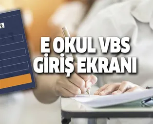 e Okul VBS öğrenci giriş ekranı ile not, devamsızlık bilgisi sorgulama! Veli Bilgilendirme Sistemi