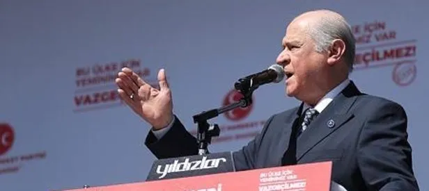 Bahçeli farkı