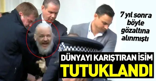 Son dakika: Wikileaks’in kurucusu Julian Assange tutuklandı