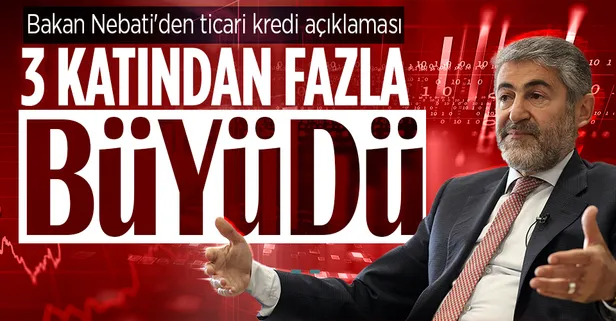 Hazine ve Maliye Bakanı Nureddin Nebati'den ticari krediler açıklaması