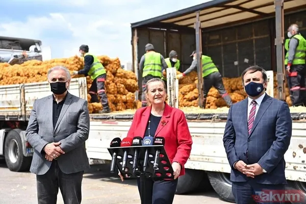 Başkan Erdoğan talimat vermişti! Çiftçiden alınan patatesler ihtiyaç sahibi vatandaşlara dağıtılmaya başlandı - 5