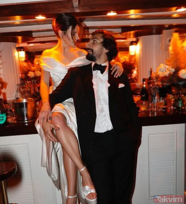 Sahnede şarkı söyleyen Kıvanç Tatlıtuğ'a Umut Evirgen'den müdahale "Yapmayın yakışmıyor" Alina Boz ile Umut Evirgen'in düğünde... - 14