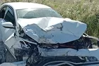 Burdur’da iki otomobil kafa kafaya çarpıştı: 6 yaralı