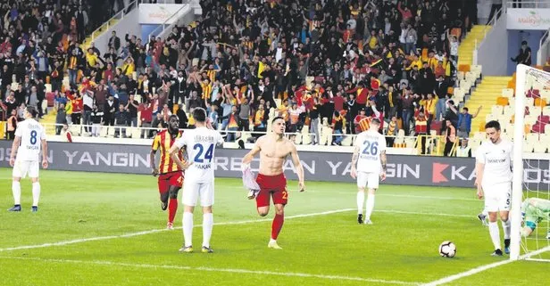 Erzurum ateşe düştü! Malatyaspor 3-1 BB Erzurumspor