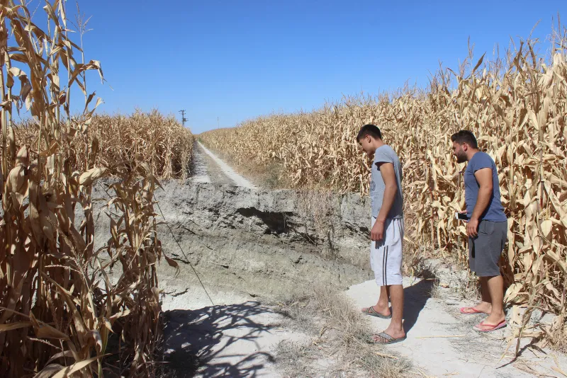 Konya'da yeni obruk oluştu - 5