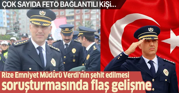 Son dakika: Şehit Emniyet Müdürü Altuğ Verdi soruşturmasında flaş gelişme