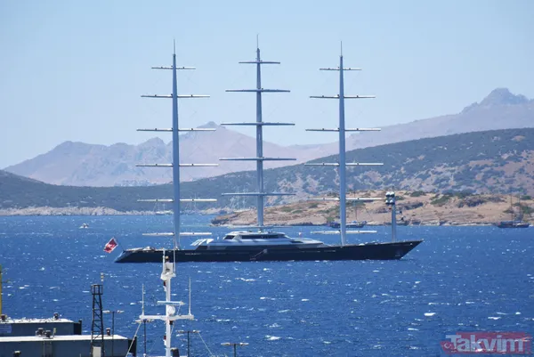 Türkiye'de üretilen dev yelkenli "Malta Şahini" Bodrum'da - 6