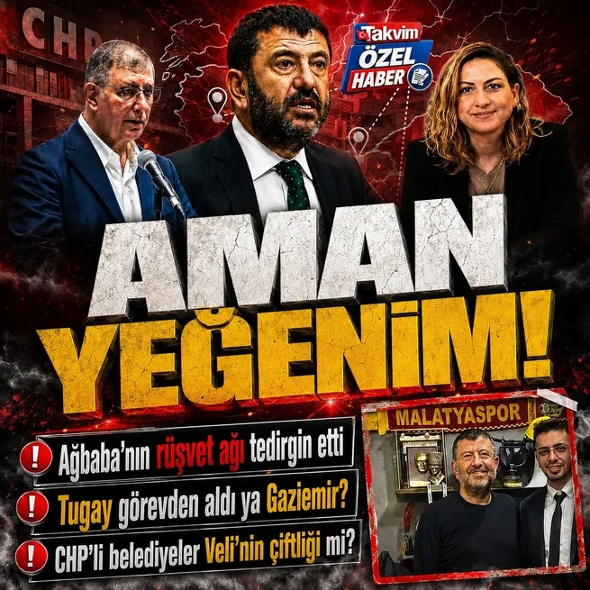 Veli Ağbabanın rüşvet ağı tedirgin etti: Cemil Tugay yeğenini görevden aldı!