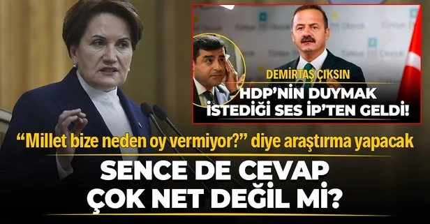 Sandıklarda hüsrana uğrayan Meral Akşener vekillerine talimat verdi: Millet bize neden oy vermiyor öğrenin