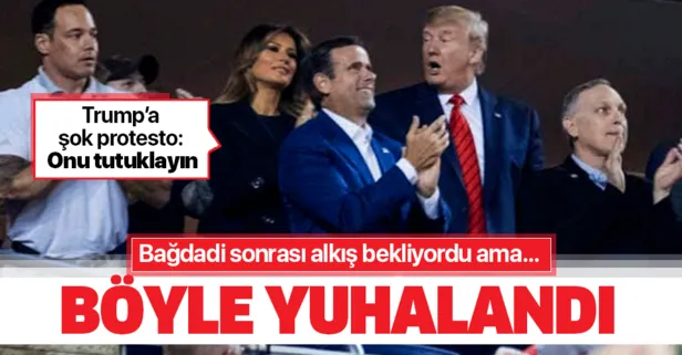 ABD Başkanı Trump beyzbol maçında yuhalandı