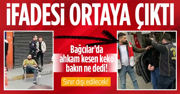 Bağcılar'da tartışma sonrası "erkek olan buraya gelsin" diye bağıran Suriye uyruklu maganda adliyeye sevk edildi