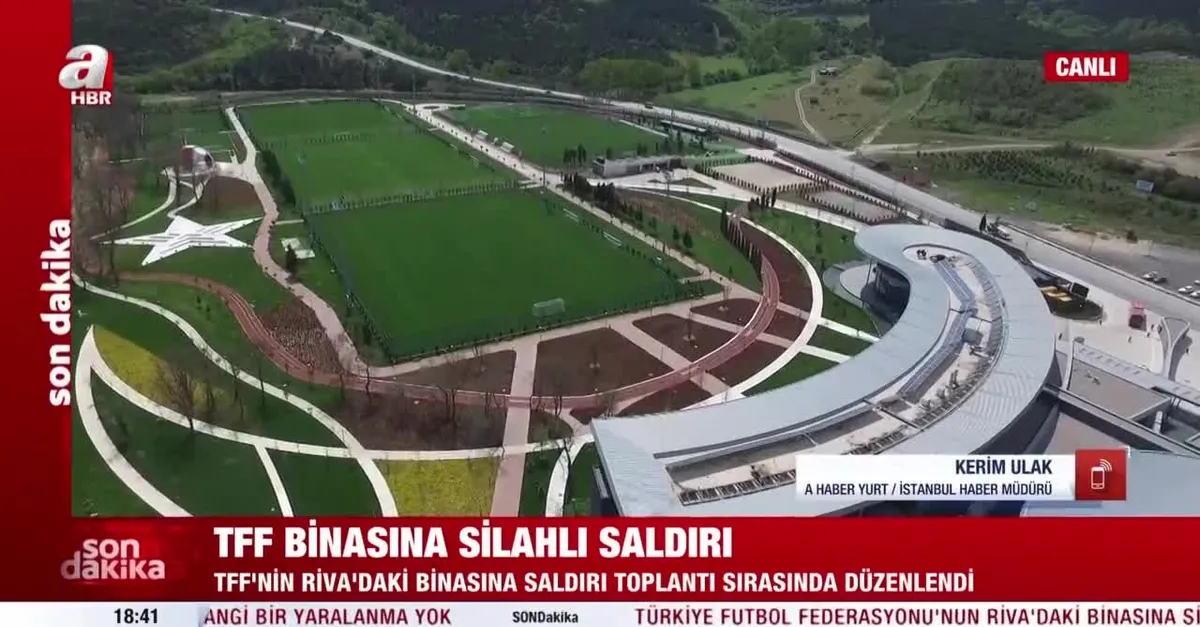 Son dakika: TFF binasına silahlı saldırı!