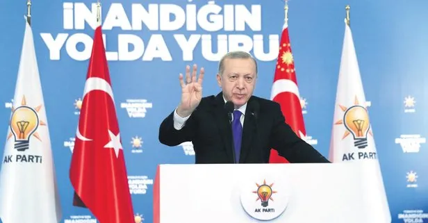 Başkan Recep Tayyip Erdoğan kadın kongrelerine seslendi: Mızrak çuvala sığmıyor