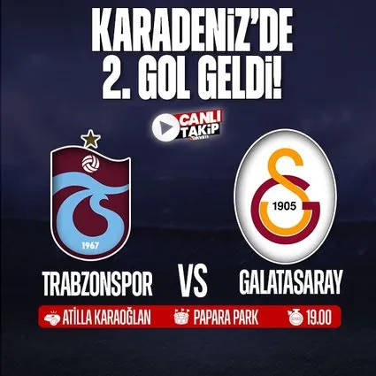 Trabzonspor - Galatasaray | CANLI