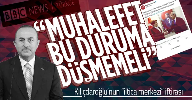 Son dakika! Dışişleri Bakanı Mevlüt Çavuşoğlu, Kılıçdaroğlu'nun iltica iftirasına çok sert tepki gösterdi