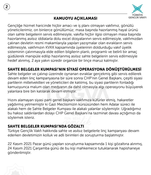 turkiye-genclik-vakfindan-tugva-chp-genel-baskani-kemal-kilicdaroglu-hakkinda-tazminat-davasi-1637957825452.jpeg Türkiye Gençlik Vakfı’ndan (TÜGVA) CHP Genel Başkanı Kemal Kılıçdaroğlu hakkında tazminat davası!-5