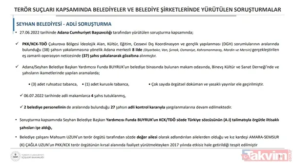 Belediyelerde CHP-HDPKK kirli işbirliği! Bakan Soylu: İBB'de 1668 kişinin terör iltisakı tespit edildi - 14