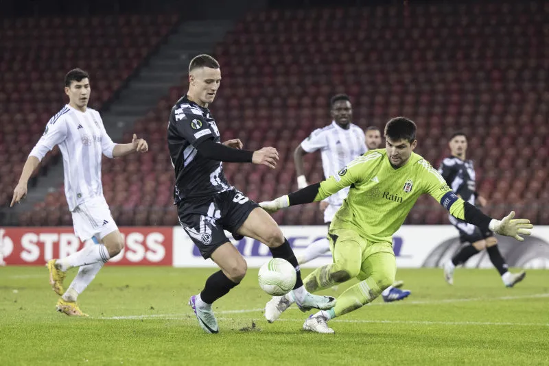 Beşiktaş Lugano'yu deplasmanda yendi! İlk 3 puan geldi - 5