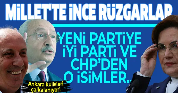 Son dakika: Ankara kulisleri hareketlendi! Muharrem İnce'nin partisine katılacak isimler ortaya çıktı! CHP ve İYİ Parti'den...-1