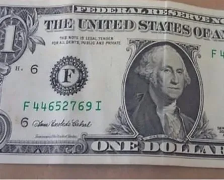 Yine 1 dolar bulundu