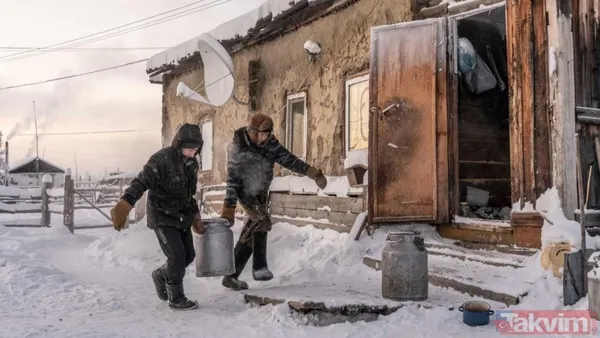 Dünyanın en soğuk köyü! Eksi 71’de insanlar evlerinde sauna kabinine sığınıyor - 4