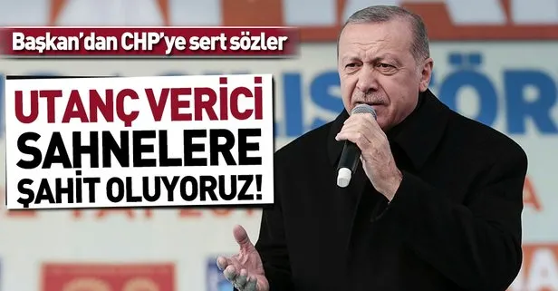 Başkan sert çıktı: Utanç verici sahnelere şahit oluyoruz