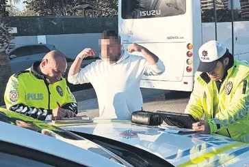 Antalya’da alkollü sürücüye rekor ceza