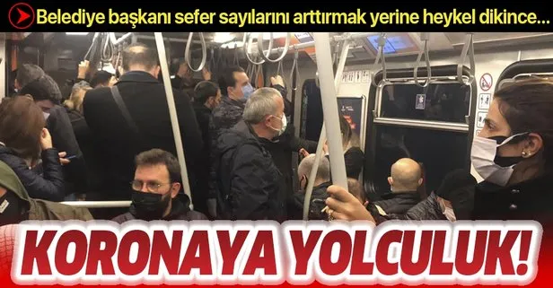 İstanbul’da pes dedirten görüntü! Toplu taşımada sırt sırta yolculuk