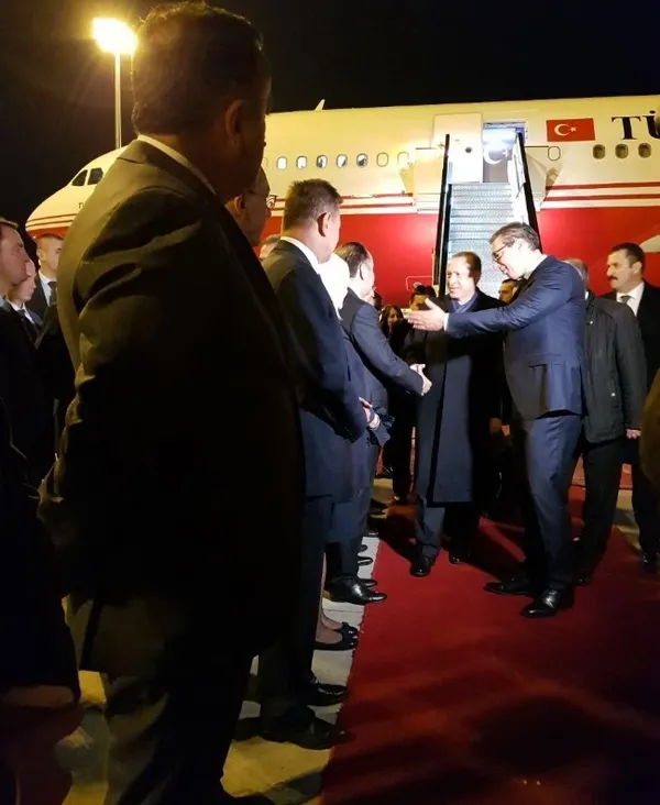 Sırbistan Cumhurbaşkanı saatlerce Erdoğan'ı bekledi-1