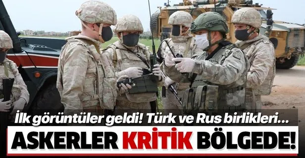 Son dakika: İdlib’deki M4 kara yolunda 5’inci Türk-Rus kara devriyesi icra edildi