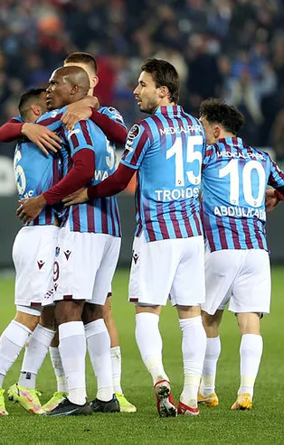 Trabzonspor'un erken şampiyonluk hayali