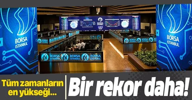 Borsadan kapanış rekoru!