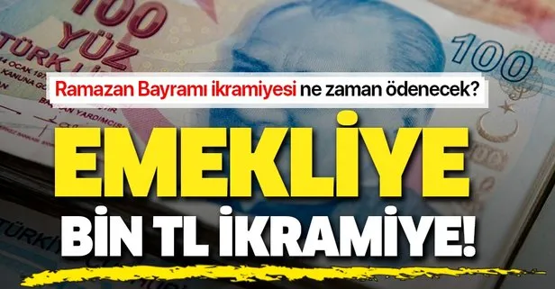 Emekliye bin TL