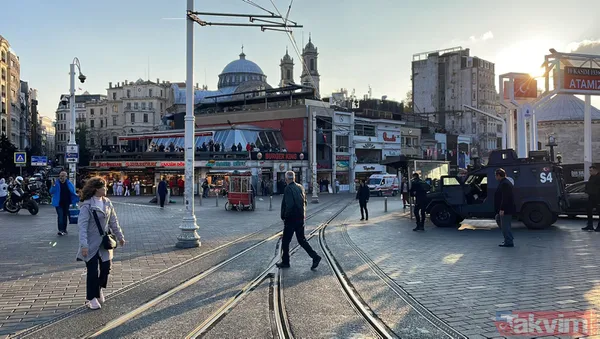 Taksim İstiklal Caddesi'ndeki patlamada terör izi! Şüpheli kadının banka bıraktığı çanta ve patlama: Ekipler teyakkuzda - 1