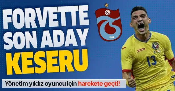 Trabzonspor’da forvette son aday Cladiu Keseru!