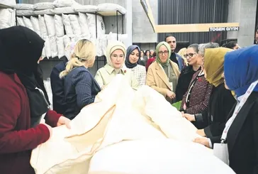 Emine Erdoğan dönüşüm pazarında: Bir alışveriş binlerce yüreğe nefes olacak