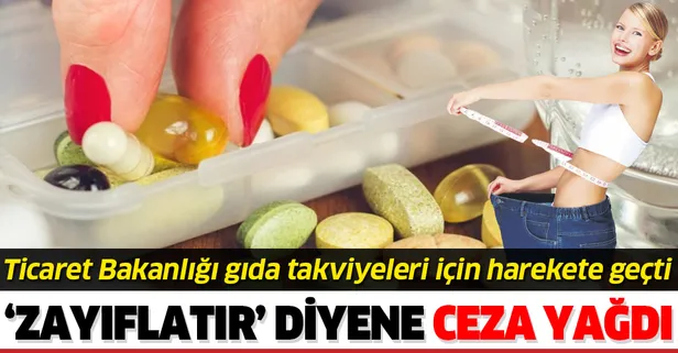 Gıda takviyelerine ceza yağdı