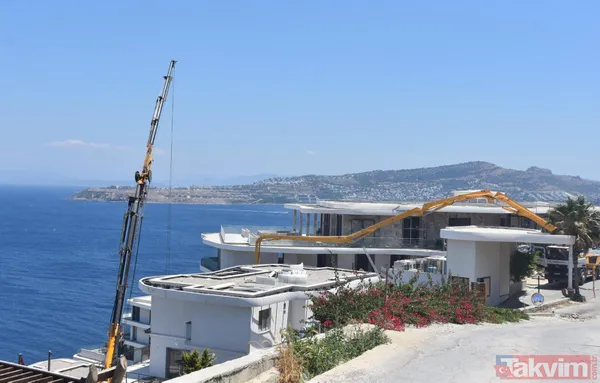 Turizm cenneti Bodrum'da yasağa rağmen inşaatlar sürüyor - 6