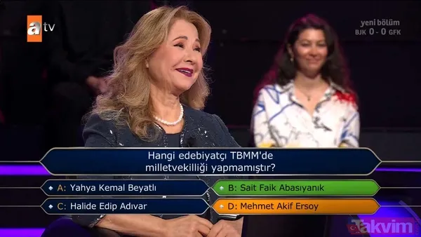 Kenan İmirzalıoğlu Kim Milyoner Olmak İster'de sordu: Dikkat çeken Cumhuriyet ve Atatürk sorusu - 31