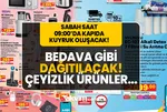 Sabah saat 09:00'a hazır olun! A101'de haftanın sürpriz ürünleri görücüye çıktı: Ev eşyası, çeyiz ürünleri...