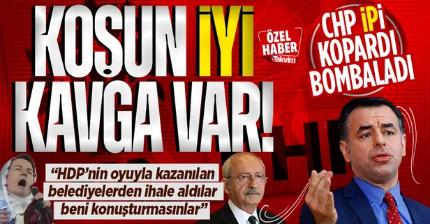 "HDP'ye bakanlık vaadi" krizi! CHP, İYİ Parti'yi bombaladı: Beni konuşturmasınlar HDP’nin oyuyla kazanılan belediyelerden ihale aldılar