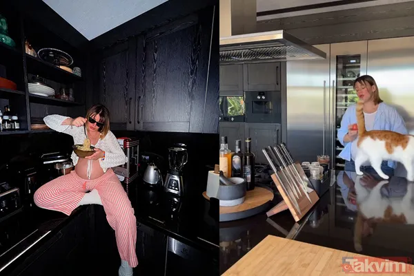 Evlenip İzmir’e taşınan Gizem Karaca’nın İstanbul’daki aile evine bakın! Her detayını paylaştı - 19