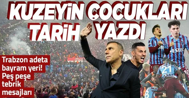Lider Trabzonspor şampiyonluğunu ilan etti!