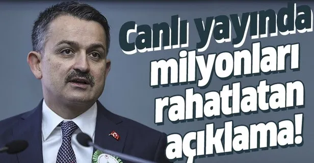 Gıda tedariğinde sorun yok