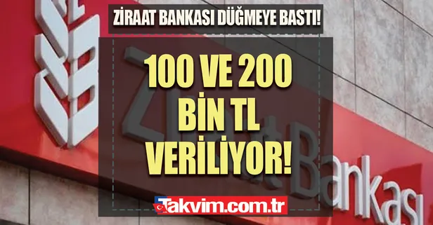 100 ve 200 bin TL'lik kredi maliyet hesaplama tabloları! 19 Ağustos Ziraat Bankası konut kredisi, ihtiyaç kredisi ve taşıt kredisi faiz oranlarını güncelledi!