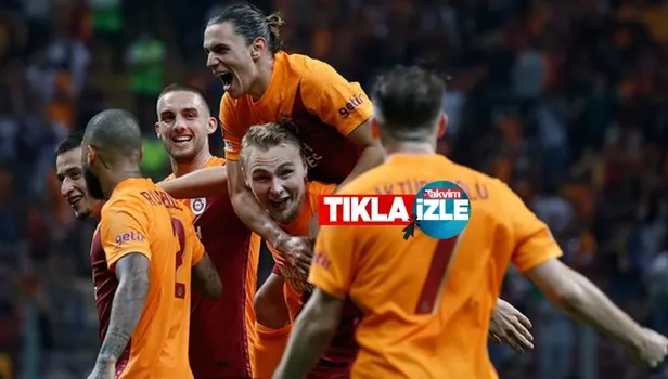 Alanyaspor 1-2 Galatasaray MAÇ ÖZETİ