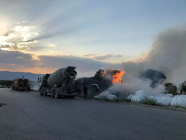 Son dakika: Burdur'da alevlere teslim olan tırın altından dram çıktı! Bugün almıştı İzmir'den...-2